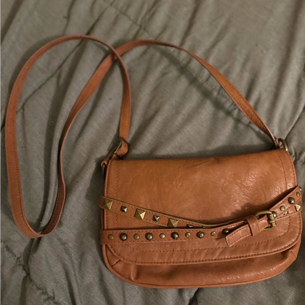2010’s Nollie Studded Tan Crossbody Bag